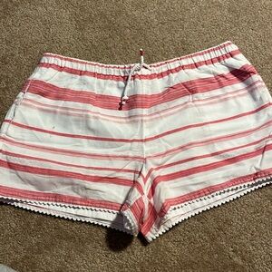 POLO Ralph Lauren - Red and White Striped Shorts